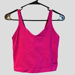 Pink Lululemon align tank